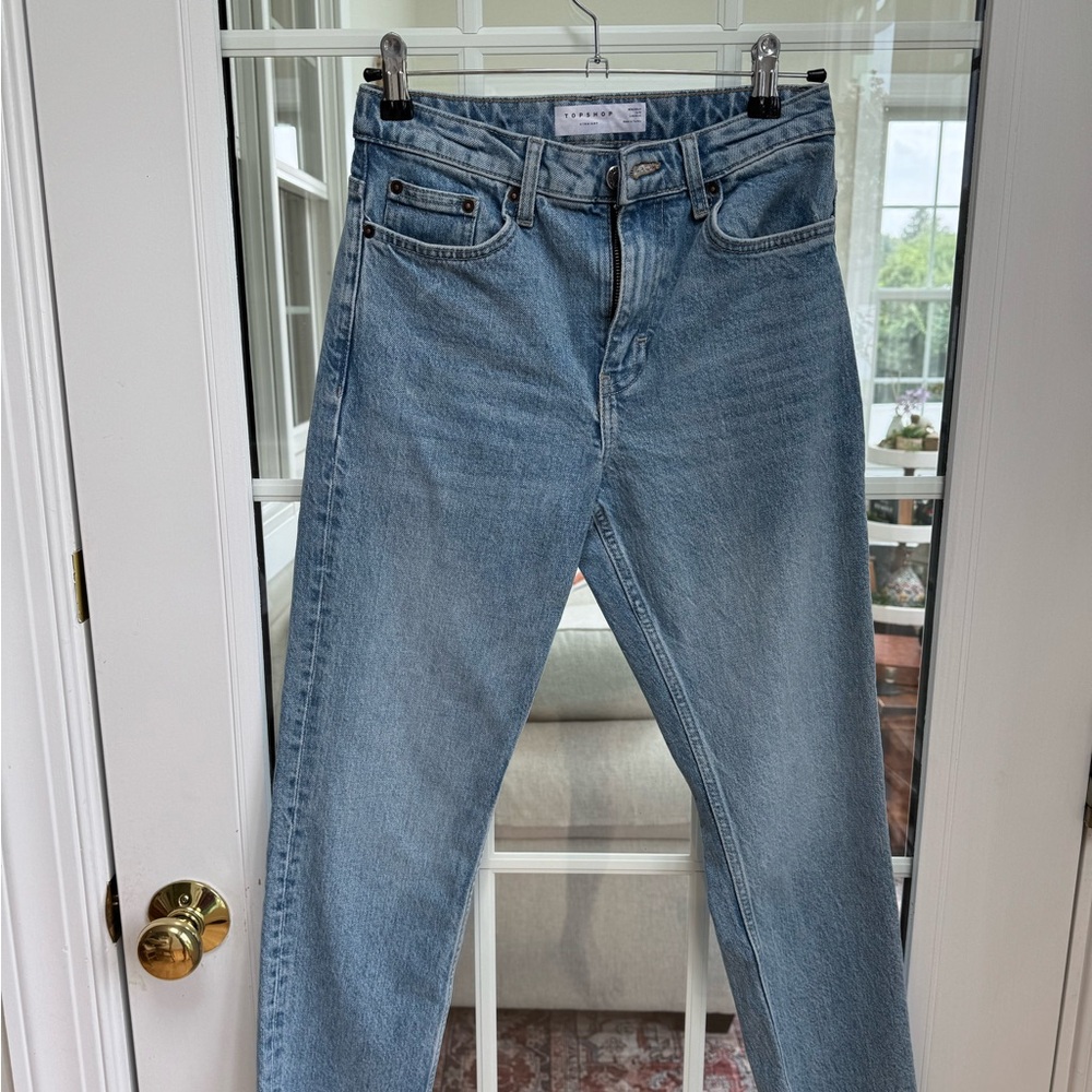 Toyshop Blue Straight-Leg Jeans Size 26